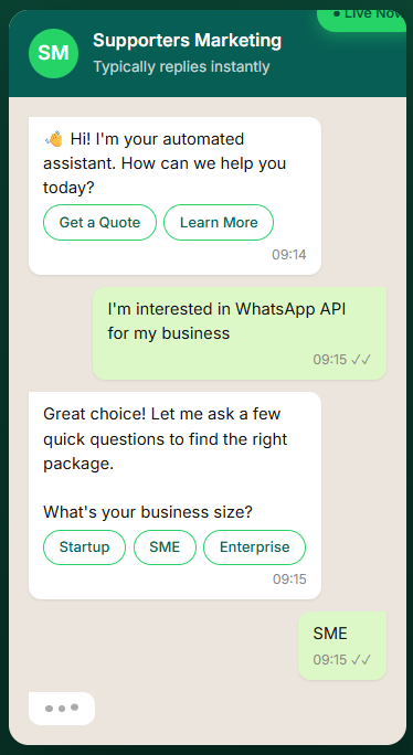 Business Whatsapp API