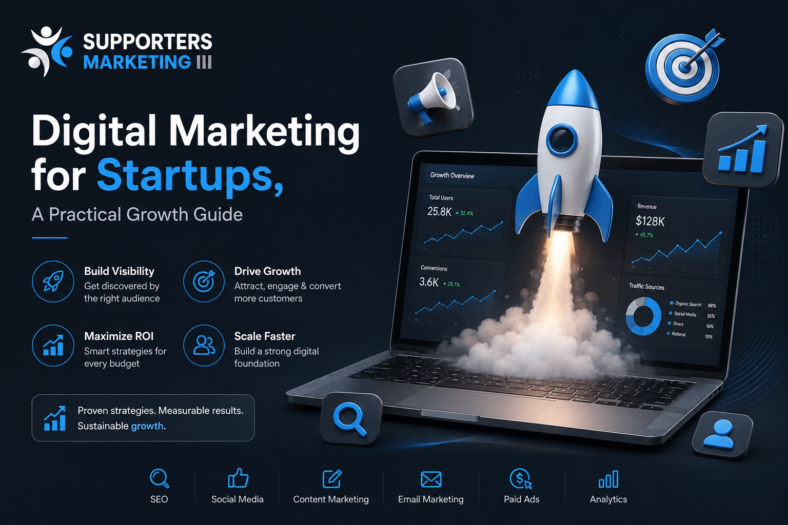 Digital Marketing for Startups; The Complete Guide to Getting Your First 1,000 Customers digital marketing for startups